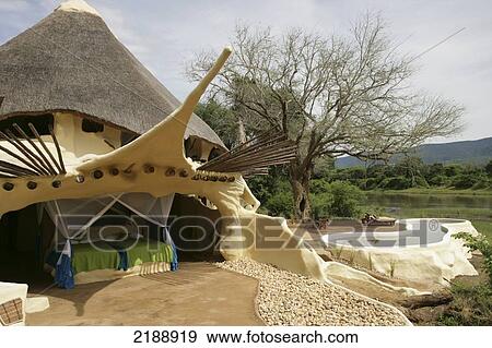 Chongwe Safari House, Lower Zambezi National Park; Zambia View Large Photo Image Stock Photo - Chongwe Safari House, Lower Zambezi National Park; Zambia. Fotosearch