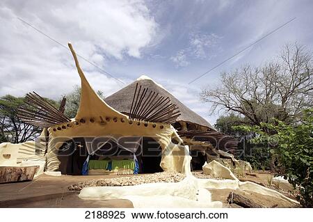 Stock Photography - Chongwe Safari House, Lower Zambezi National Park; Zambia. Fotosearch