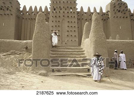 Stock Photography - Chris Caldicott/Axiom Djenne Mosque Mali. Fotosearch