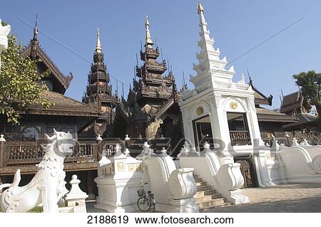 Stock Photo - Chris Caldicott/Axiom Mandarin Oriental Dhara Dhevi Hotel Chiang Mai Thailand. Fotosearch
