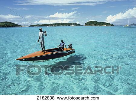 Stock Photo - Chris Caldicott/Axiom Tabago Cayes Grenadines Caribbean. Fotosearch