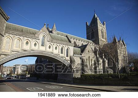 Christ Church Cathedral; Dublin Ireland View Large Photo Image Stock Photo - Christ Church Cathedral; Dublin Ireland. Fotosearch