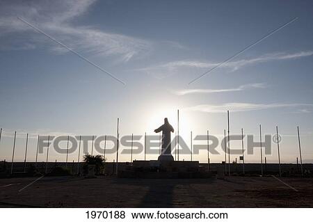 Christ Statue On The Outskirts Of Ayquina, An Important Place Of Pilgrimage, Antofagasta Region, Chile View Large Photo Image Stock Photo - Christ Statue On The Outskirts Of Ayquina, An Important Place Of Pilgrimage, Antofagasta Region, Chile. Fotosearch