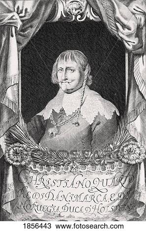 Christian Iv Of Denmark 1577 To 1648 King Of Denmark And Norway Duke Of Holstein After An Engraving By Johann Alexander Boener View Large Photo Image Stock Image - Christian Iv Of Denmark 1577 To 1648 King Of Denmark And Norway Duke Of Holstein After An Engraving By Johann Alexander Boener. Fotosearch