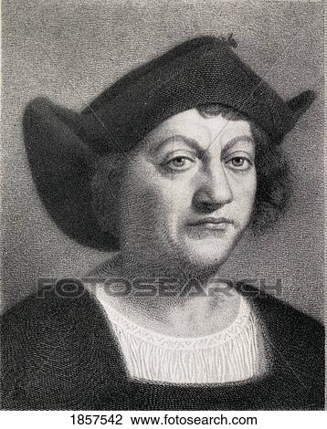 Christopher Columbus, 1451-1506. Spanish Explorer, Discoverer Of America. View Large Photo Image Stock Image - Christopher Columbus, 1451-1506. Spanish Explorer, Discoverer Of America.. Fotosearch