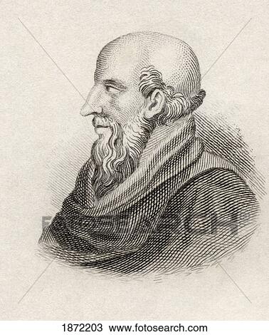 Stock Image - Chrysippus Of Soli Born Circa 280 Bc Died 207 Bc. Greek Stoic Philosopher. From The Book Crabbes Historical Dictionary Published 1825.. Fotosearch
