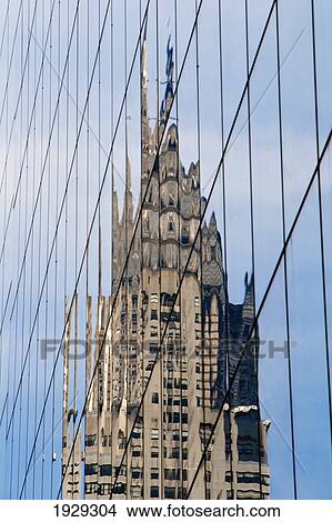 Picture - Chrysler Building's Reflection,; Murray Hill, Manhattan, New York, Usa. Fotosearch
