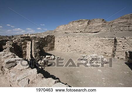 Stock Image - Chullpa In The Lasana Pucara, Antofagasta Region, Chile. Fotosearch