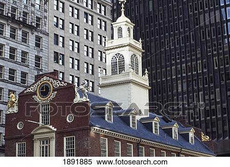 Church And Office Buildings View Large Photo Image Stock Photography - Church And Office Buildings. Fotosearch