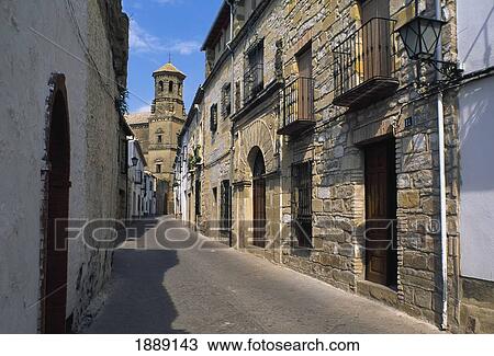 Church At End Of Empty Street View Large Photo Image Stock Image - Church At End Of Empty Street. Fotosearch