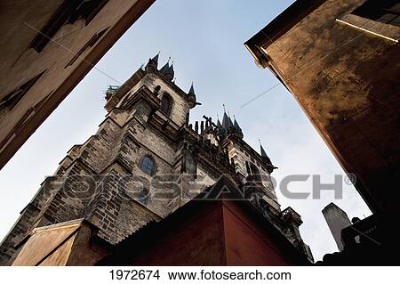 Church Of Our Lady Before Tyn, Prague, Czech Republic View Large Photo Image Picture - Church Of Our Lady Before Tyn, Prague, Czech Republic. Fotosearch