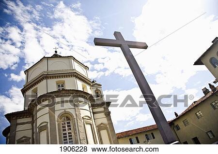 Church Of Saint Mary On Cappucini Mountain, Turin, Piemonte, Italy View Large Photo Image Stock Photo - Church Of Saint Mary On Cappucini Mountain, Turin, Piemonte, Italy. Fotosearch