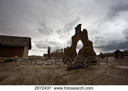 Stock Photo - Church Of Sepulturas, Oruro Department, Bolivia. Fotosearch
