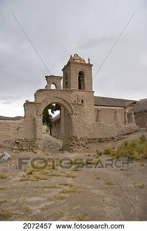 Stock Photo - Church Of Sepulturas, Oruro Department, Bolivia. Fotosearch