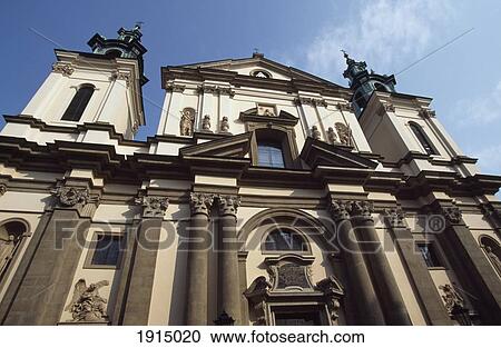 Church Of St Anne's Baroque Church View Large Photo Image Stock Image - Church Of St Anne's Baroque Church. Fotosearch