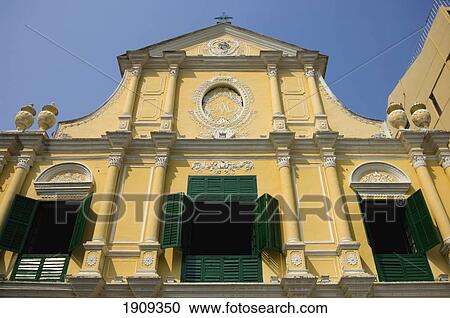 Church Of St Dominic, Macau, China View Large Photo Image Stock Image - Church Of St Dominic, Macau, China. Fotosearch