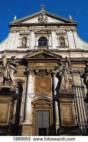 Church Of St Peter & St Paul Facade View Large Photo Image Stock Image - Church Of St Peter & St Paul Facade. Fotosearch