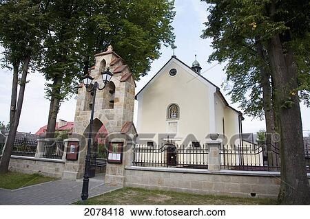 Church Of St. Simon, Lipnica Murowana, Malopolska, Poland View Large Photo Image Stock Photo - Church Of St. Simon, Lipnica Murowana, Malopolska, Poland. Fotosearch