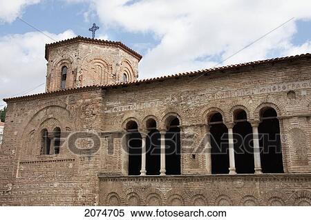 Church Of St. Sophia, Ohrid, Macedonia View Large Photo Image Stock Photography - Church Of St. Sophia, Ohrid, Macedonia. Fotosearch
