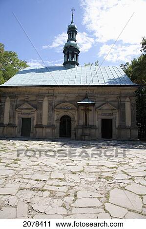 Stock Image - Church Of The Crucifixion, Kalwaria Zebrzydowska Sanctuary, Malopolska, Poland. Fotosearch
