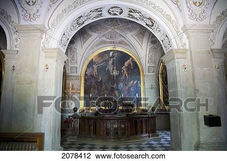 Stock Image - Church Of The Crucifixion, Kalwaria Zebrzydowska Sanctuary, Malopolska, Poland. Fotosearch