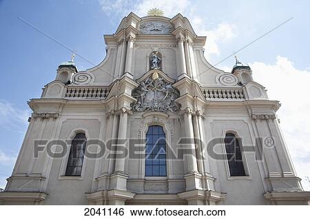 Stock Photograph - Church Of The Holy Ghost, Munich, Bavaria, Germany. Fotosearch
