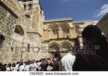 Stock Image - Church Of The Holy Sepulchre. Fotosearch