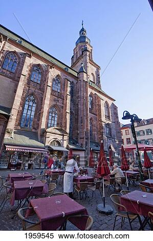 Stock Photography - Church Of The Holy Spirit, Heidelberg, Germany. Fotosearch