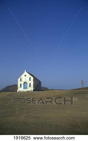 Stock Photography - Church Petra Lume Sal Cape Verde. Fotosearch