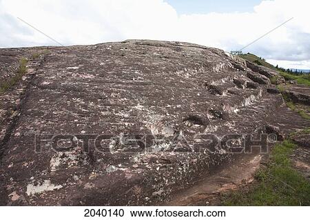 Cinco Hornacinas (Five Niches) On The Carved Stone Hill Of El Fuerte De Samaipata, Santa Cruz Department, Bolivia View Large Photo Image Stock Image - Cinco Hornacinas (Five Niches) On The Carved Stone Hill Of El Fuerte De Samaipata, Santa Cruz Department, Bolivia. Fotosearch