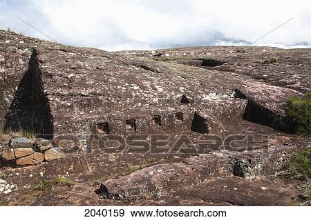 Cinco Hornacinas (Five Niches) On The Carved Stone Hill Of El Fuerte De Samaipata, Santa Cruz Department, Bolivia View Large Photo Image Stock Photo - Cinco Hornacinas (Five Niches) On The Carved Stone Hill Of El Fuerte De Samaipata, Santa Cruz Department, Bolivia. Fotosearch