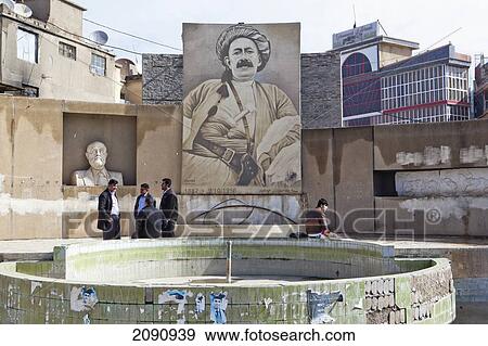 City Centre Mural, Sulaymaniyah, Iraqi Kurdistan, Iraq View Large Photo Image Stock Photo - City Centre Mural, Sulaymaniyah, Iraqi Kurdistan, Iraq. Fotosearch
