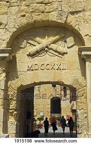 City Gate At Poste De France And Malta View Large Photo Image Stock Photo - City Gate At Poste De France And Malta. Fotosearch