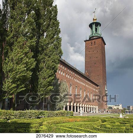 City Hall; Stockholm Sweden View Large Photo Image Stock Photo - City Hall; Stockholm Sweden. Fotosearch