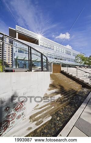 City Library, North Vancouver, British Columbia, Canada View Large Photo Image Stock Photo - City Library, North Vancouver, British Columbia, Canada. Fotosearch