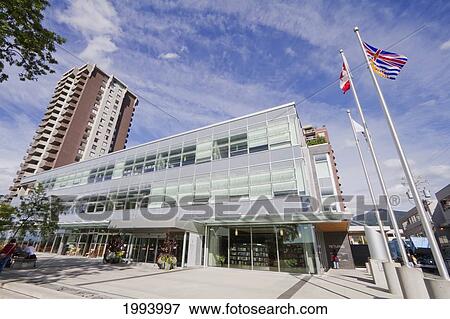 City Library, North Vancouver, British Columbia, Canada View Large Photo Image Stock Photo - City Library, North Vancouver, British Columbia, Canada. Fotosearch