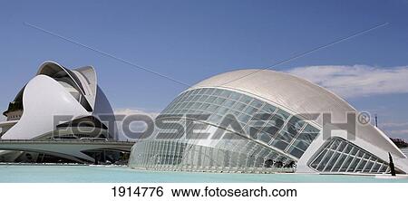 Stock Photograph - City Of Arts And Sciences. Fotosearch