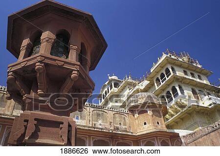 City Palace And Stone Lantern, Low Angle View View Large Photo Image Stock Photograph - City Palace And Stone Lantern, Low Angle View. Fotosearch