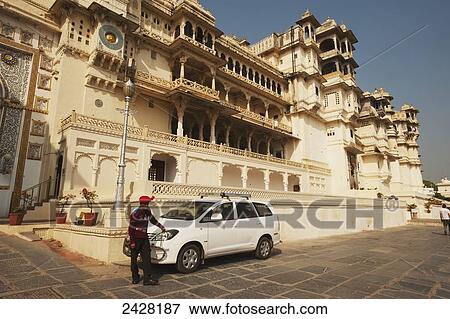 Stock Photo - City Palace; Udaipur, India. Fotosearch