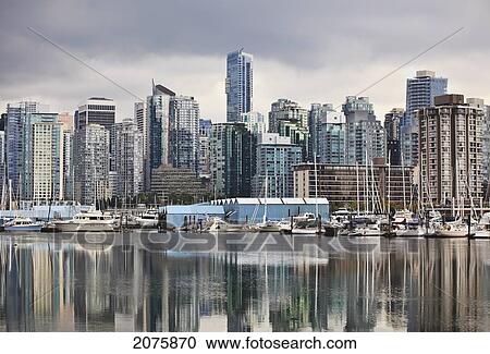 City Skyline And Coal Harbour; Vancouver British Columbia Canada View Large Photo Image Stock Image - City Skyline And Coal Harbour; Vancouver British Columbia Canada. Fotosearch