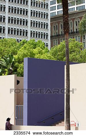 Picture - City Street; California, Usa. Fotosearch