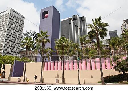 Stock Image - City Street; California, Usa. Fotosearch