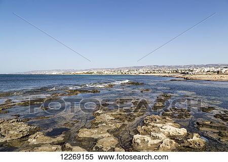 Cityscape of a mediterranean city; Paphos, Cyprus View Large Photo Image Stock Photography - Cityscape of a mediterranean city; Paphos, Cyprus. Fotosearch