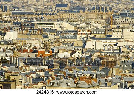 Cityscape of Paris; Paris, France View Large Photo Image Stock Photograph - Cityscape of Paris; Paris, France. Fotosearch