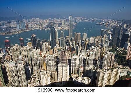 Cityscape With Harbour View Large Photo Image Stock Photo - Cityscape With Harbour. Fotosearch
