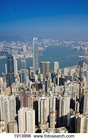 Cityscape With Harbour View Large Photo Image Stock Photograph - Cityscape With Harbour. Fotosearch