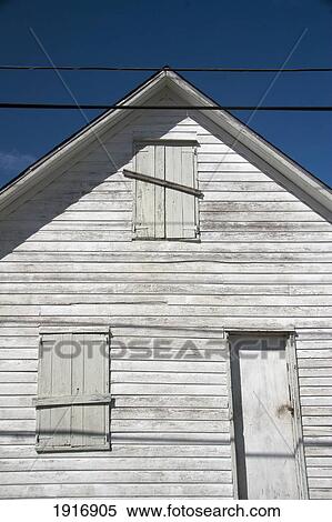 Clapboard House And Power Cables View Large Photo Image Stock Photography - Clapboard House And Power Cables. Fotosearch