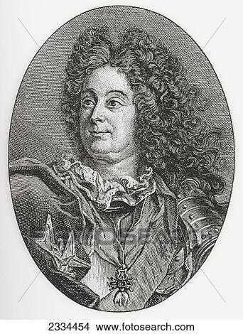 Picture - Claude Louis Hector De Villars, Prince De Martigues, Marquis Then Duc De Villars, Vicomte De Melun, 1653 ÃƒÂ¢Ã¢â‚¬Å¡Ã‚Â¬. Fotosearch