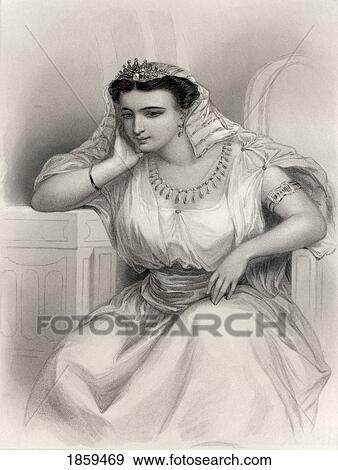 Cleopatra Philopater Nea Thea, Cleopatra Vii, 69 B. C-30 B. C. Last Queen Of Egypt. Engraved By W. I. Edwards After G Staal. From The Book World Noted Women By Mary Cowden Clarke, Published 1858. View Large Photo Image Stock Photo - Cleopatra Philopater Nea Thea, Cleopatra Vii, 69 B. C-30 B. C. Last Queen Of Egypt. Engraved By W. I. Edwards After G Staal. From The Book World Noted Women By Mary Cowden Clarke, Published 1858.. Fotosearch