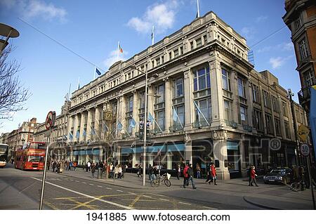 Stock Photography - Clerys On O'connell Street; Dublin Ireland. Fotosearch